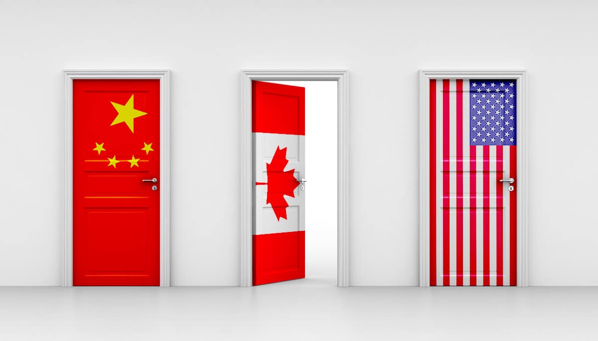 آخر تطورات الأخبار بين كندا و كل من أمريكا و الصين