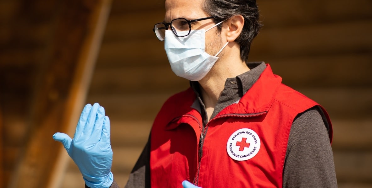 تواجد الصليب الأحمر الكندي داخل مراكز رعاية المسنين في كيبيك