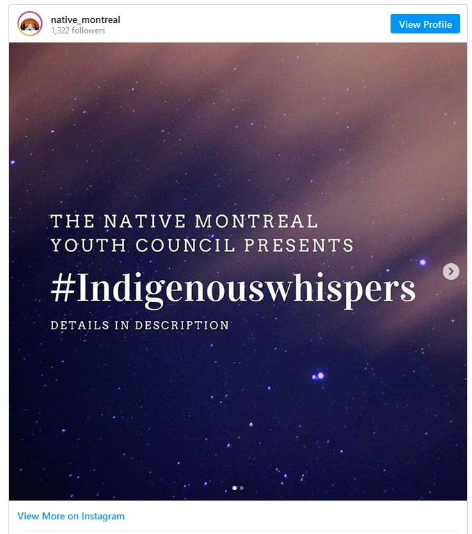 حملة الهمس فى كندا للتعريف بلغات السكان الأصليين